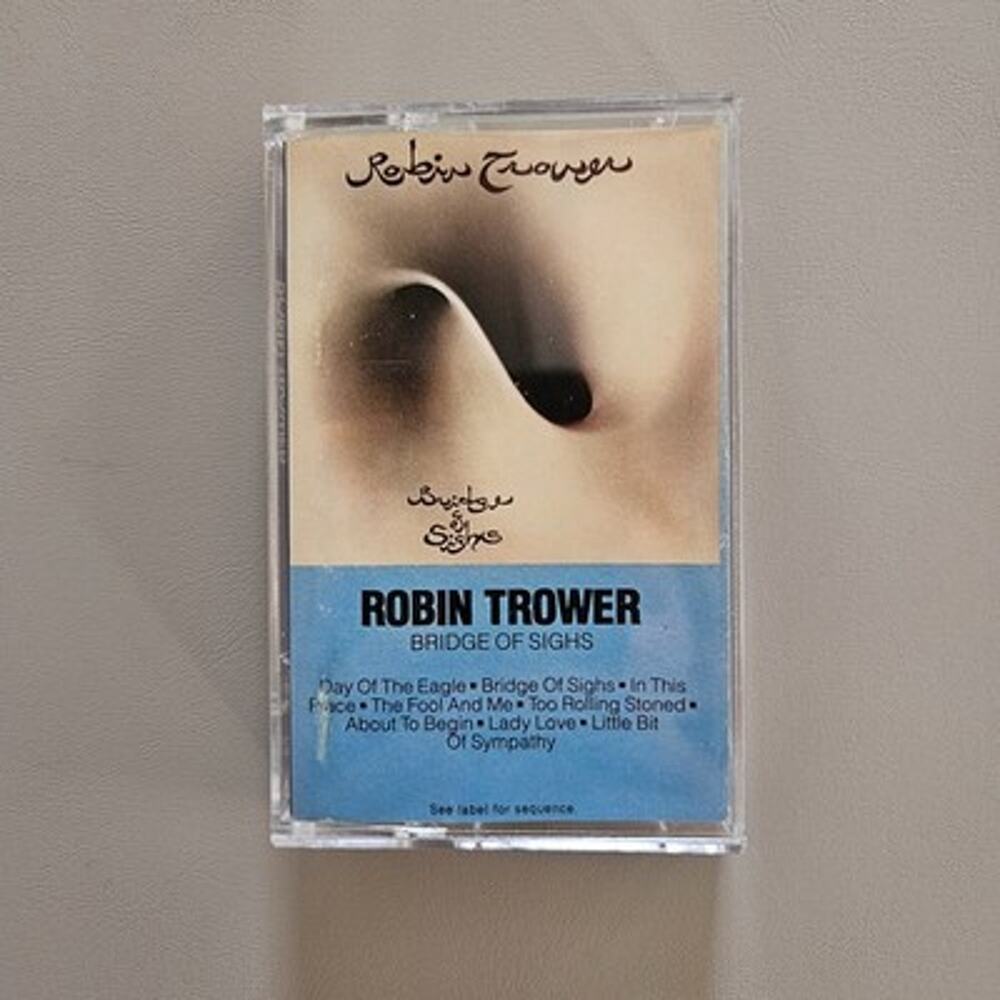 Robin Trower - Bridge of Sighs - Vtg Cassette Tape - Physical Music - Rock